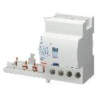 BLOCCO DIFFERENZIALE COMPONIBILE PER INTERRUTTORI MT - 4P 25A TIPO AC ISTANTANEO Idn=0,5A - 3,5 MODULI - GEWISS GW94424 product photo