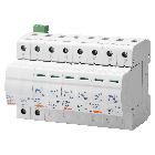 LST - SCARICATORE DI SOVRATENSIONE - 3P+N 25KA - TIPO 1+2 - 8 MODULI - GEWISS GWD6405 product photo