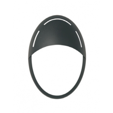 MASCHERA VISIERA JACK OVALE NERA - GOCCIA ILLUMINAZIONE 2264NE product photo Photo 01 3XL