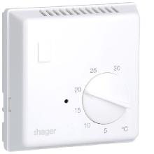 TERMOSTATO BIMETALLO SENZA INDIC. LUMIN. - HAGER 25809 - HAGER 25809 - HAGER 25809 product photo
