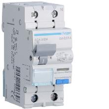 DIFF MAGN ACC 1PN 10MA A 10A 4.5KA C 2M - HAGER ACA810H product photo