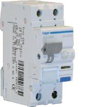 DIFFERENZIALE MAGNETO TERMICO ACC 1PN 30MA A 16A 4.5KA C 2M - HAGER ADA816H product photo