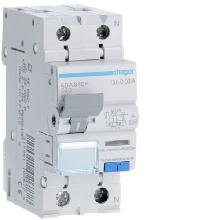 ADA840H - DIFFERENZIALE MAGNETO TERMICO ACC 1PN 30MA A 40A 4.5KA C 2M - HAGER ADA840H - HAGER ADA840H product photo