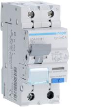 DIFFERENZIALE MAGNETO TERMICO ACC 1PN 30MA A 20A 6 KA C 2M - HAGER ADA920H product photo