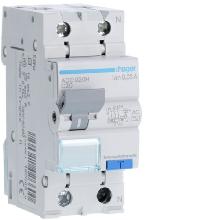 DIFFERENZIALE MAGNETO TERMICO 1PN 30MA AC 20A 6KA C 2M - HAGER ADC920H product photo