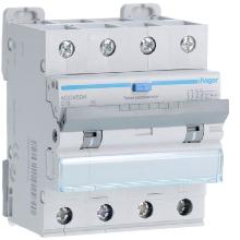 DIFF MAGN 4P 30MA AC 10A 10KA C 4M - HAGER ADQ460H - HAGER ADQ460H - HAGER ADQ460H product photo