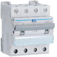 DIFF MAGN 4P 300MA A-HI 16A 6KA C 4M - HAGER AFH466H - HAGER AFH466H - HAGER AFH466H product photo