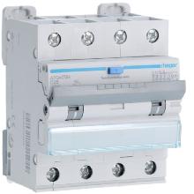 DIFF MAGN 4P 300MA AC 25A 10KA C 4M - HAGER AFQ475H - HAGER AFQ475H - HAGER AFQ475H product photo