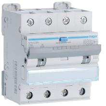 DIFF MAGN 4P 300MA A-HI 20A 10KA C 4M - HAGER AFR470H - HAGER AFR470H - HAGER AFR470H product photo