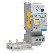 BLOCCO DIFFERENZIALE 3P 30MA <25A AC 2M - HAGER BD326N product photo