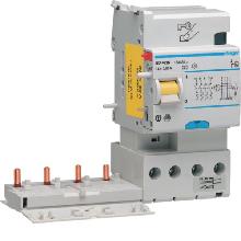 BLOCCO DIFFERENZIALE 4P 30MA <63A A 3M - HAGER BD463N product photo