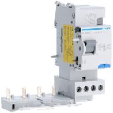 BLOCCO DIFFERENZIALE 4P 300MA <25A AC 2M - HAGER BF426N product photo