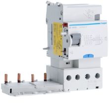 BLOCCO DIFFERENZIALE 4P 300MA <63A AC 3M - HAGER BF464N product photo