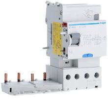 BLOCCO DIFFERENZIALE 4P 300MA <63A AC 3M - HAGER BF464N product photo