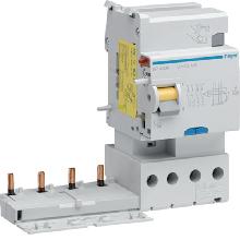 BLOCCO DIFFERENZIALE S 4P 300MA <63A A 3M - HAGER BP463N product photo