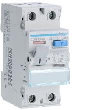 INTERRUTTORE DIFFERENZIALE ACC. 2P 30 MA 25A HI 2M - HAGER CDH225H product photo
