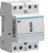 CONTATTORE COMANDO MANUALE STD 2NA 230VAC 40A 3M - HAGER ERC240 product photo