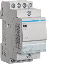 CONTATTORE STD+ 2NA+2NC 230VAC 25A 2M - HAGER ESC427 product photo