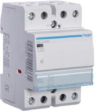CONTATTORE SIL 2NA 24VAC/24VDC 40A 3M - HAGER ESD240S product photo