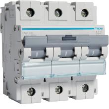 INTERRUTTORE AUTOMATICO 3P 100A10 KA C 4.5M - HAGER HMF390 - HAGER HMF390 product photo
