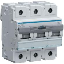 INTERRUTTORE AUTOMATICO 3P 125A10 KA C 4.5M - HAGER HMF399 - HAGER HMF399 product photo