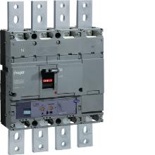 INTERRUTTORE AUTOMATICO H1000 4P 50KA 800A SGANC LSI - HAGER HNE801H product photo