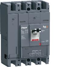 INT AUT H3+ P630 LSI 4P 400A 40KA N REG - HAGER HNW401JR - HAGER HNW401JR product photo
