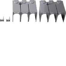 KIT 2 COPRIMORSETTI X250 3P ATT PROLUNGATI - HAGER HYB021H - HAGER HYB021H product photo