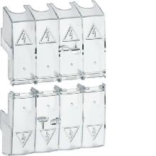 CALOTTA PROT. 4P PER SEZ. 100-160A E COMM. - HAGER HZC218 - HAGER HZC218 - HAGER HZC218 product photo