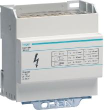 RIPARTITORE MOD MOBILE 4X80A - HAGER KJ01BN - HAGER KJ01BN - HAGER KJ01BN product photo