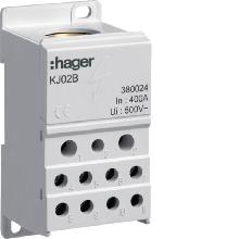 BLOCCHI DISTRIBUZ 400A - HAGER KJ02B - HAGER KJ02B product photo