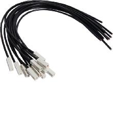 CONNETTORE DA L500MM 40A NERO - HAGER KZ052 - HAGER KZ052 product photo