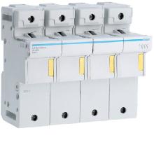 PORTAFUSIBILE NONACC. 22X58 3P+N 8M - HAGER LR704 product photo