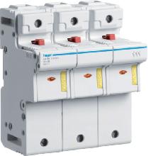 PORTAFUSIBILE ACCESSORIO 22X58 3P 6M - HAGER LS703 product photo