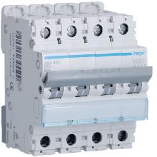 INTERR. AUTOM.4P 63A 6 KA B 4M - HAGER MBA463 product photo