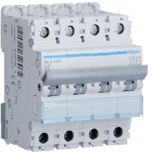 INTERRUTTORE AUTOMATICO 4P 25A 6 KA C 4M - HAGER MCA425 product photo