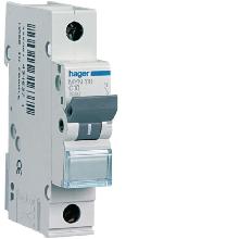 INTERR. AUTOM.1P 10A 4.5KA C 1M - HAGER MYN110 - HAGER MYN110 - HAGER MYN110 product photo