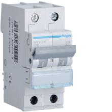 INTERR.MAGN.TERM.2P 16A C 4.5KA 2M - HAGER MYN216 - HAGER MYN216 - HAGER MYN216 product photo