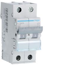 INTERR. AUTOM. 2P 50A 4.5KA C 2M - HAGER MYN250 - HAGER MYN250 - HAGER MYN250 product photo