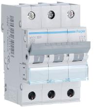 INTERR. AUTOM.3P 20A 4.5KA C 3M - HAGER MYN320 - HAGER MYN320 - HAGER MYN320 product photo