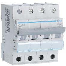 INTERR. AUTOM. 4P 50A 4.5KA C 4M - HAGER MYN450 - HAGER MYN450 - HAGER MYN450 product photo