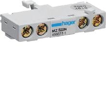 CONTATTO AUSILIARIO 1NA 1-2M - HAGER MZ522N product photo