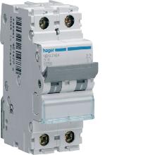 INTERR. AUTOM. 2P 16A 10KA B 2M - HAGER NBN216A - HAGER NBN216A product photo