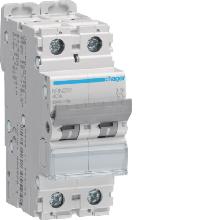 INTERRUTTORE AUTOMATICO 2P 32A 20KA C 2 - HAGER NRN232 product photo