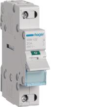 INTERRUTTORE NON AUTOMATICO 1 POLO 32A 1 MOD - HAGER SBN132 product photo