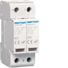 Spd 2p t2 tns/tt 15ka - HAGER SPB215D product photo
