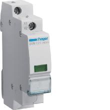 1 SEGNALATORE LUMINOSO VERDE 1M - HAGER SVN121 product photo