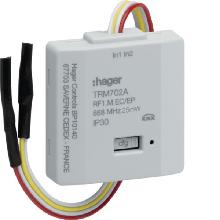 MOD. RF KNX 2 IN BATTERIA QLINK - HAGER TRM702A - HAGER TRM702A - HAGER TRM702A product photo