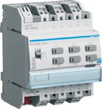 MOD.KNX TP 6 OUT 4A AC1 230V - 4M - HAGER TXA206A product photo