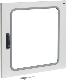 Porta vetro pol.orion+ h750 w750 mm - HAGER FL406B product photo Photo 01 2XS